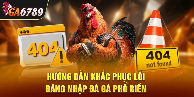 Hướng dẫn khắc phục lỗi đăng nhập đá gà phổ biến